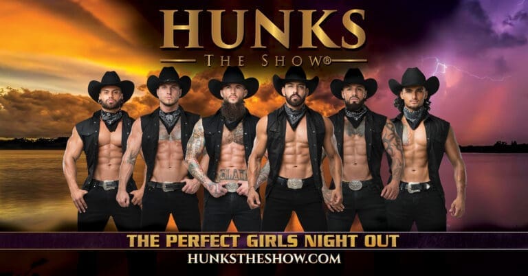 HUNKS THE SHOW - The Ultimate Girl’s Night Out® | Country at The Boot Yankee Lake, OH